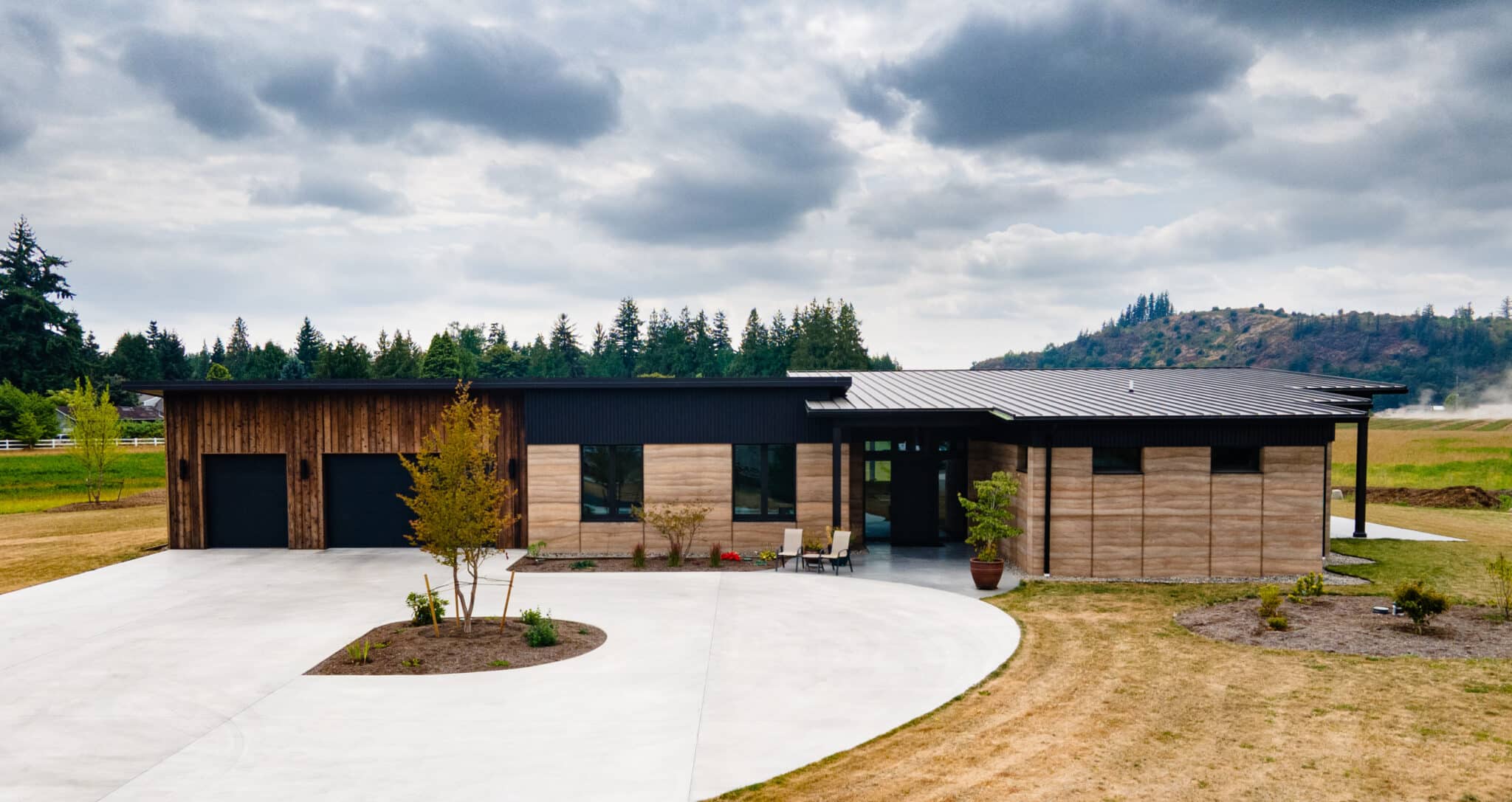 Rammed Earth House | Designs Northwest Architects