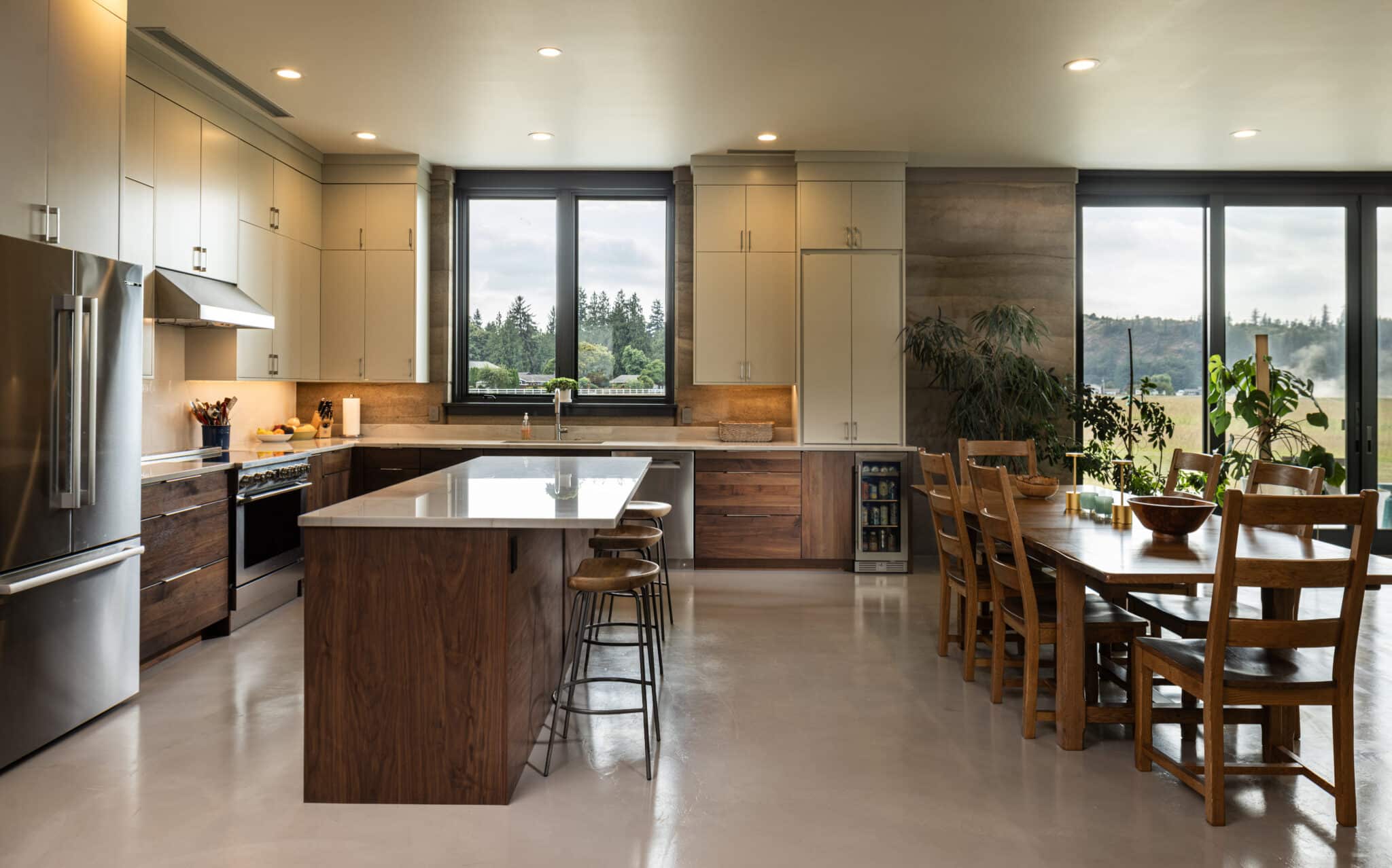 Rammed Earth House | Designs Northwest Architects