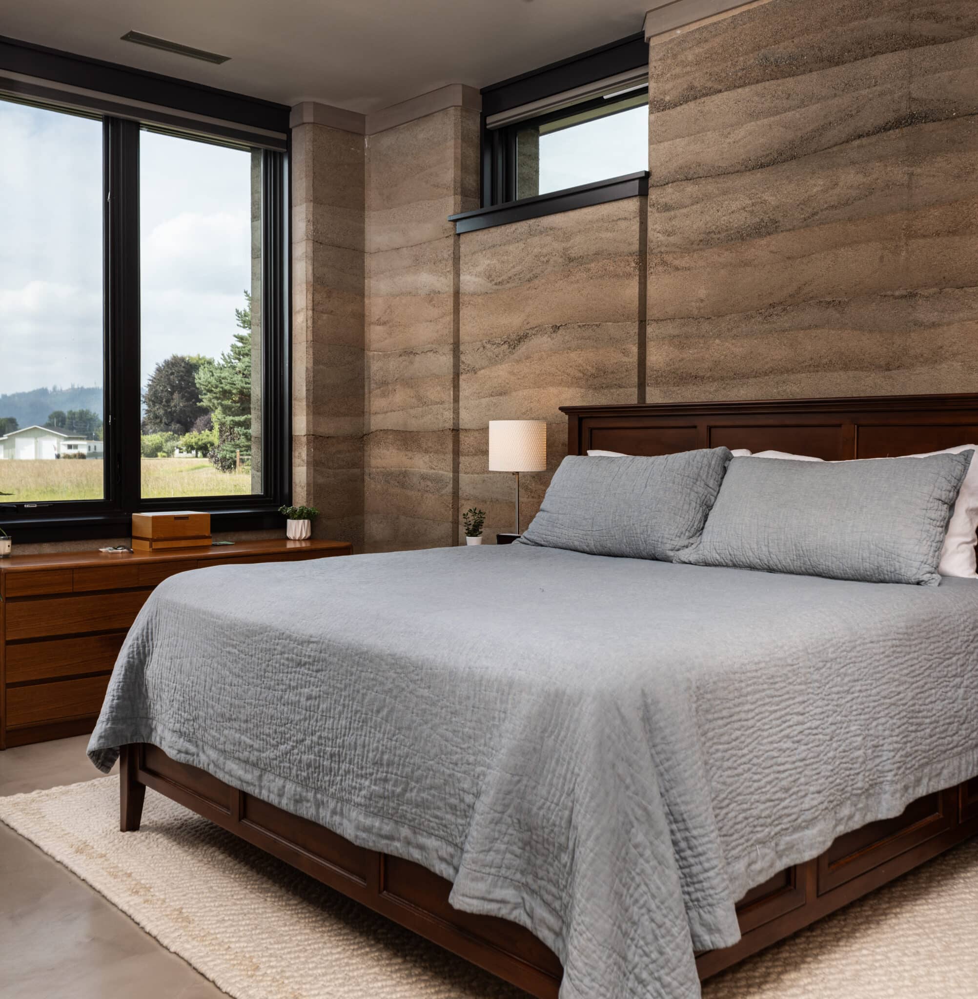 Rammed Earth House | Designs Northwest Architects