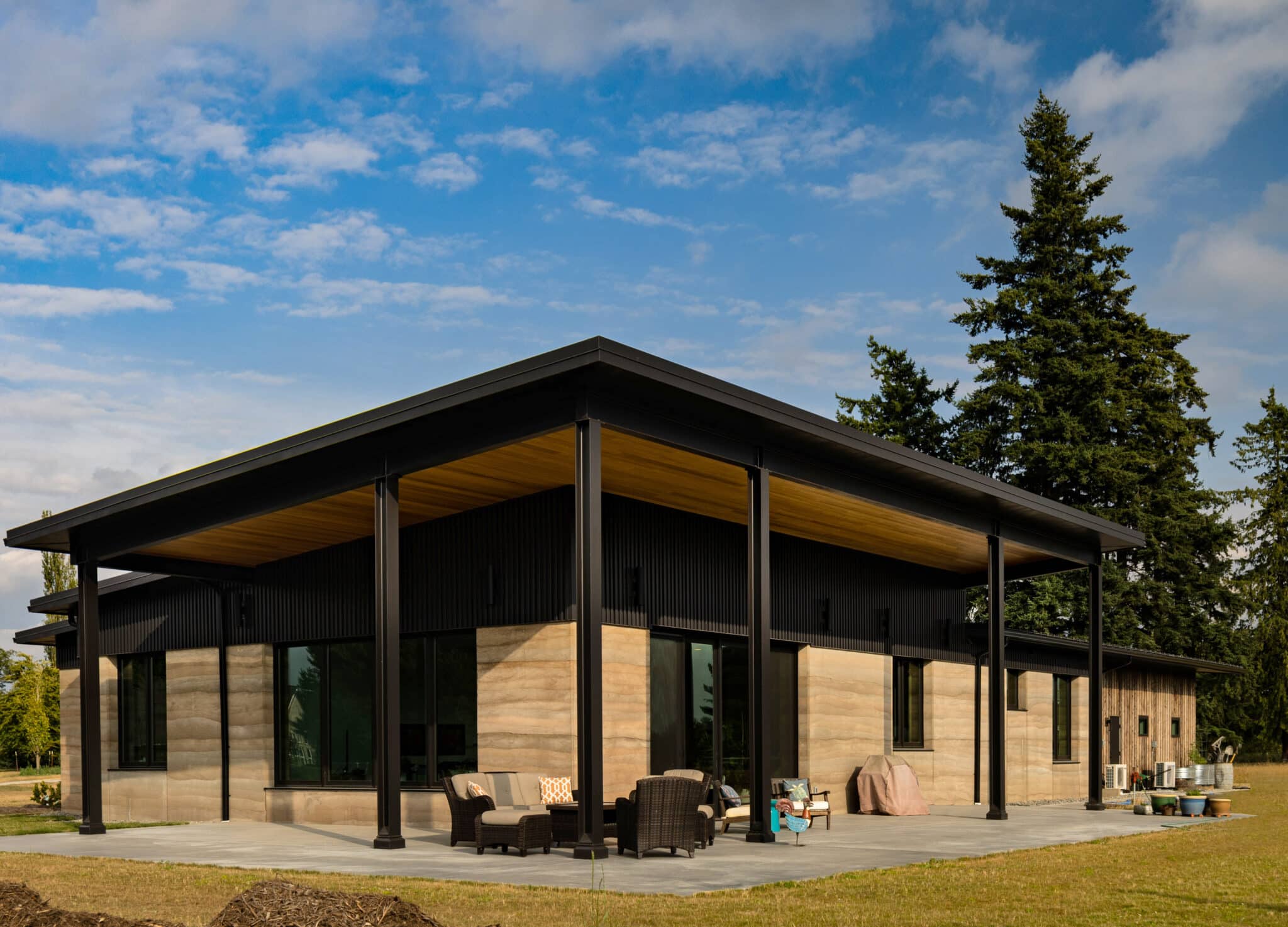 Rammed Earth House | Designs Northwest Architects